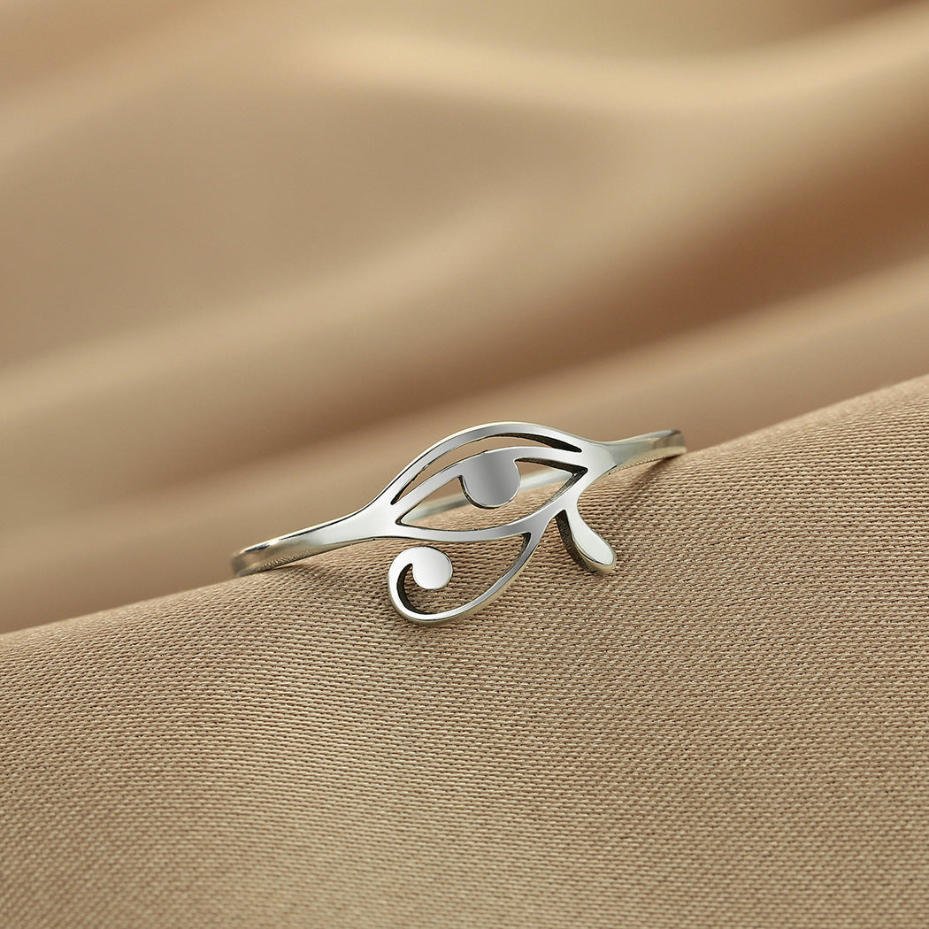HORUS ICON - Symbolischer Ring im ägyptischem Style