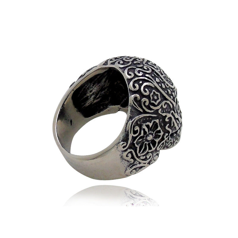 ☠️ Totenkopf Style Ring