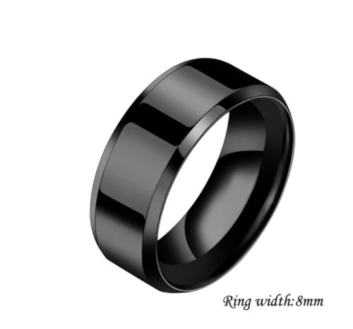 💍 Edelstahlringe (in vielen Farben)