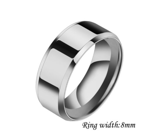 💍 Edelstahlringe (in vielen Farben)