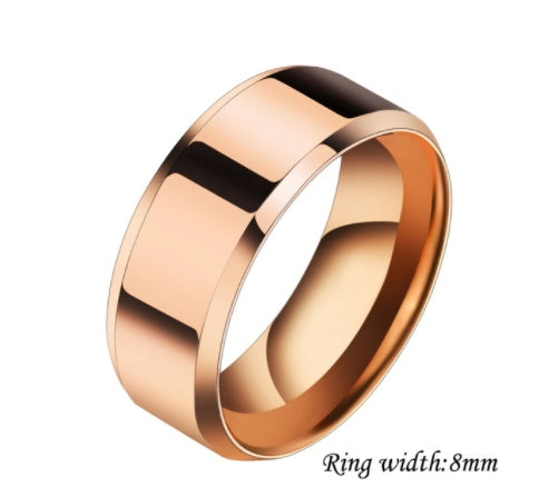 💍  Edelstahlringe (in vielen Farben)
