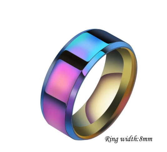 💍  Edelstahlringe (in vielen Farben)